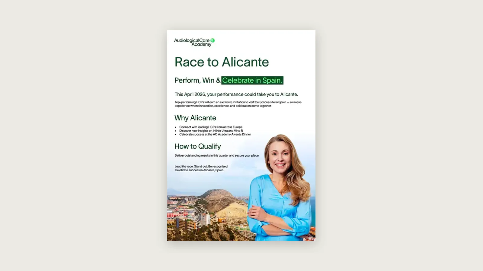 Race to Alicante campaign artwork