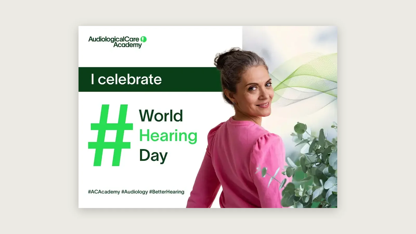 World Hearing Day social asset
