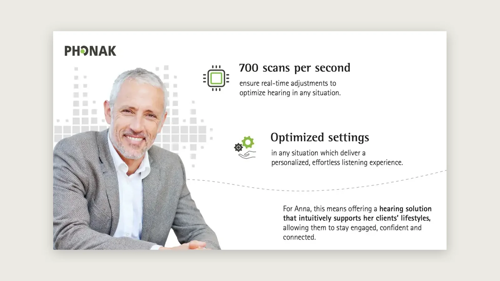 Phonak presentation slide